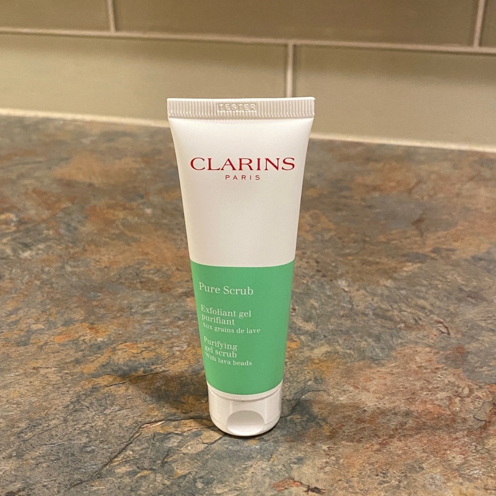 Clarins Pure Scrub Exfoliating Gel - Mint Green NWT
